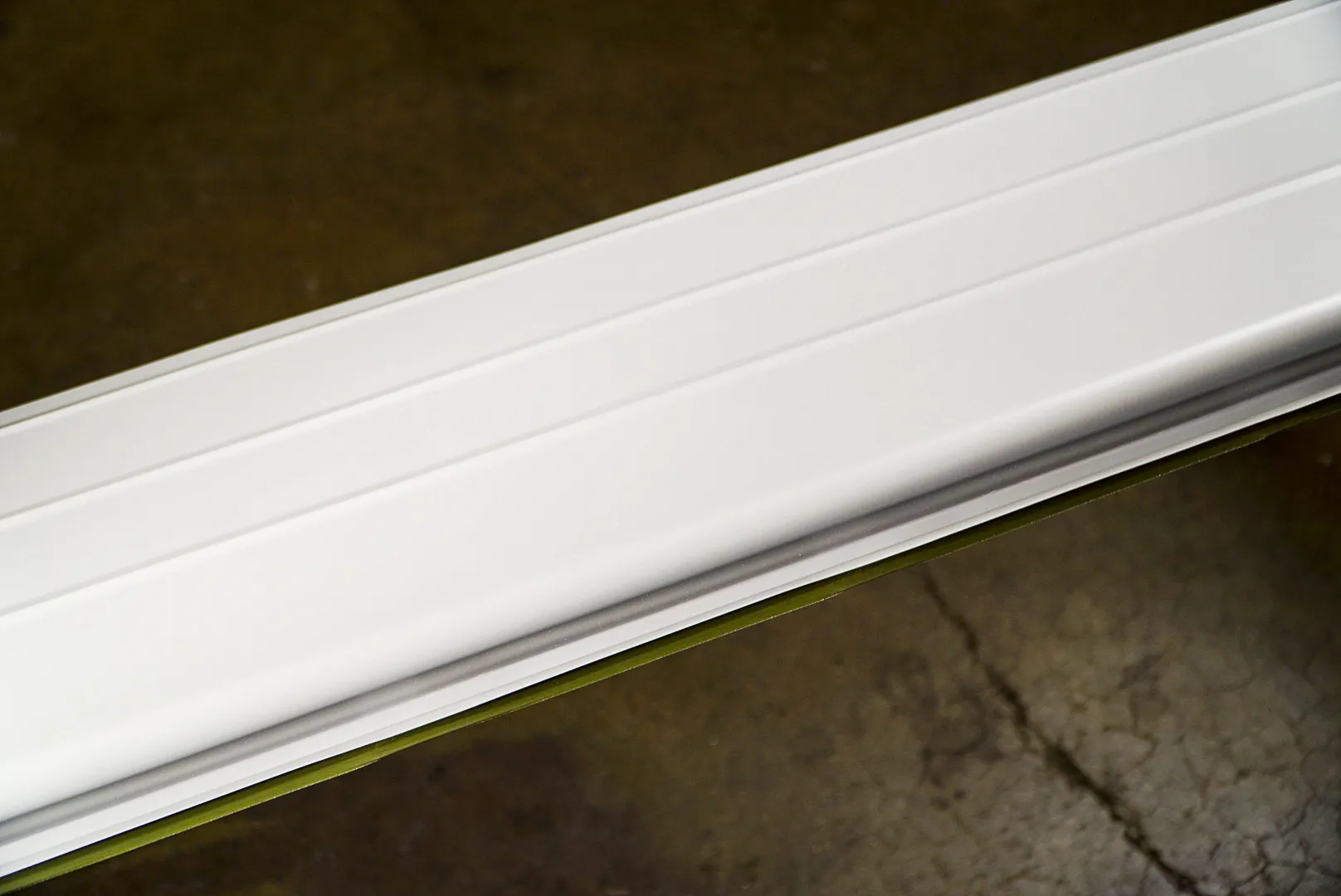 White finish